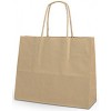 No 11 Petite Carry Bag Natural w Twist Handles PK 50