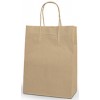No 10 Petite Carry Bag Natural w Twist Handles CT 250