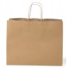 Recycled No 22 Short Natural Carry Bag w Twist Handle CT 200