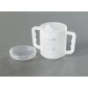 Two Handled Mug and Lids 270ml PK 2