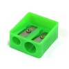 Celco Pencil Sharpener Plastic 2 Hole EA