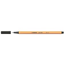 Stabilo 88 Fineliner 0.4mm Black Pen EA