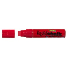 Texta Jumbo Red Liquid Chalk 15mm Nib EA