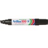Artline 100 Black Perm. Jumbo Chisel Tip PK 6