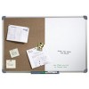 Penrite Alum Frame Combo Corkboard/White Board 900 x 600mm  EA