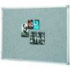 Penrite Fabric Pinboard Silver 900 x 600mm EA