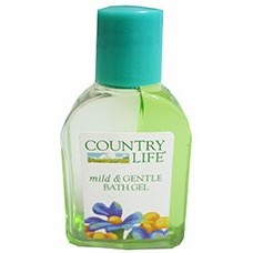 Country Life Bath Gel 25ml Bottle PK 10