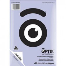 193370 Optix 80gsm A4 Colour Paper Cadi Lilac 129312 EA