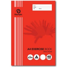 Olympic Exercise Book A4 48pg 25mm Ruled EA