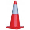 Traffic Cone Orange w Reflective Strip 700mm EA