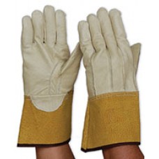 Tig Welders Glove Pig Grain 30cm Ext Stitch PR