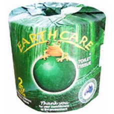 Earthcare Recycled Toilet Tissue 2 Ply 400sht Ct 48