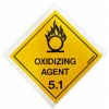 Oxidizing Agent 5.1 Self-Sticking Vinyl Labels PK 50