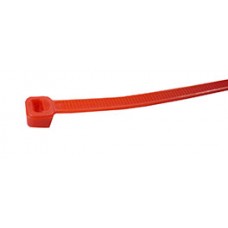 Cabac Red Cable Ties Nylon 140x3.6mm PK 100