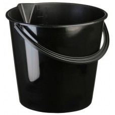 9.6L Spout Bucket Black EA