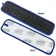 UltraClean Microfibre Anitbacterial Flat Mop Pad Blue PK 10
