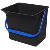 Brix Microfibre Cloth Charging Bucket 6L Blue EA