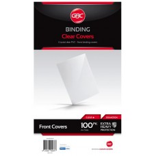 GBC Binding Covers Clear A4 250mic PK100