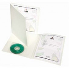 Cumberland Presentation Folder White PP PK 5