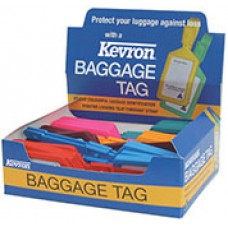 Kevron Luggage Tag Assorted PK 30