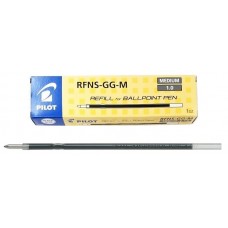 54970 Pilot RFNS GG Ball Point Pen Refills Medium Black PK 12