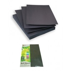 Quill Board Black A4 210GSM PK50