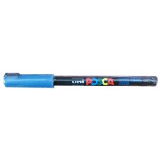 Uni Posca PC1MR Uni Ball Marker Metallic Blue 1.0mm (EA)