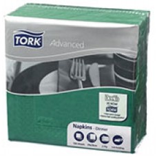 Tork Adv Napkin 2Ply Dinner Bottle Green Pkt100