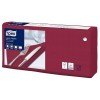 Tork Edge Emboss Burgundy Lunch Napkin 2Ply PK 200