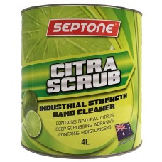 Septone HD Citrus Based Hand Cleaning Gel 4L EA