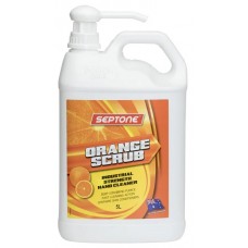 Septone Orange Scrub Hand Cleaner w Pumice 5L PP (5 L)