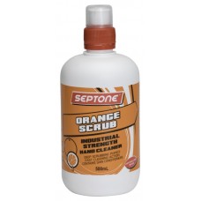 Septone Orange Scrub Hand Cleaner w Pumice 500ml (500 ml)