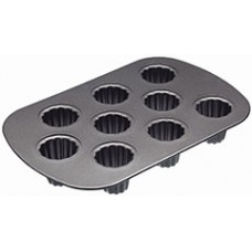 MC 9 Cup Canele Pan NS 32.5x22cm EA