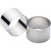KC Cooking Rings (Set of 2) 9x6cm Stainless Steel EA