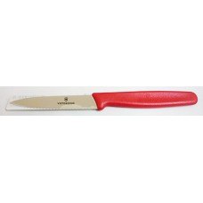 Victorinox Paring Knife 8cm Pointed Wavy Nylon Red EA