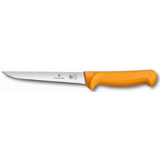 Swibo Boning Knife Straight Blade Wide Yellow Handle 18cm EA