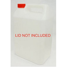 5L Jerrycan 38/410 Natural Plastic (EA)