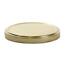 Glass Jar Twist Cap Gold for 250 375 500 EA