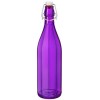 Oxford Water Bottle Purple 1L White Top CT 6