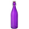 Oxford Water Bottle Purple 1L White Top EA