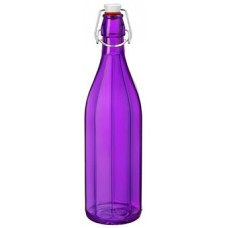 Oxford Water Bottle Purple 1L White Top EA