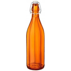 Oxford Water Bottle Orange 1L White Top EA