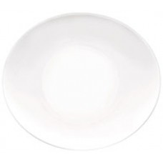 Prometeo Oval Platter Coupe 270x240mm White EA