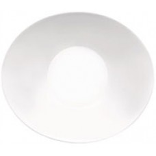 Prometeo Coupe Soup Pasta Plate 230x200mm White CT 24