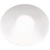 Prometeo Coupe Soup Pasta Plate 230x200mm White EA 