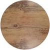 Round Oak Wood Effect Board 310mm Melamine EA