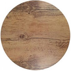 Round Oak Wood Effect Board 310mm Melamine EA
