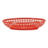 Oval Serving Bowl Red 240mm PK 12