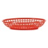 Oval Serving Bowl Red 240mm PK 12