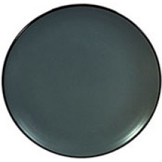 Gusta Solid Round Plate Dk Grey 195mm EA